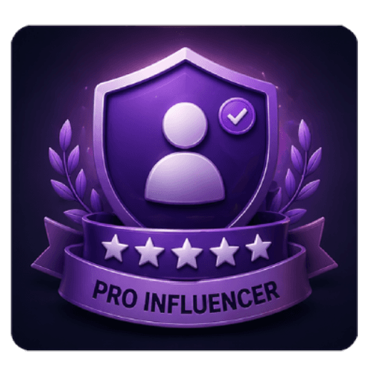 Kollabary Ranking Tier: Pro Influencer